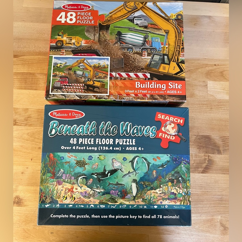 Melissa&Doug puzzles